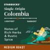 imageStarbucks Ground Coffee Medium Roast Coffee Pike Place Roast 100 Arabica 6 bags 12 oz eachColombia SingleOrigin