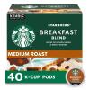 imageStarbucks KCup Coffee PodsStarbucks Blonde Medium ampamp Dark Roast CoffeeVariety Pack for Keurig Brewers100 Arabica1 box 40 pods totalBreakfast