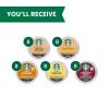 imageStarbucks KCup Coffee PodsStarbucks Blonde Medium ampamp Dark Roast CoffeeVariety Pack for Keurig Brewers100 Arabica1 box 40 pods totalFlavored Variety Pack