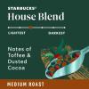 imageStarbucks KCup Coffee PodsStarbucks Blonde Medium ampamp Dark Roast CoffeeVariety Pack for Keurig Brewers100 Arabica1 box 40 pods totalHouse Blend