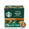 imageStarbucks KCup Coffee PodsStarbucks Blonde Medium ampamp Dark Roast CoffeeVariety Pack for Keurig Brewers100 Arabica1 box 40 pods totalHouse Blend