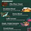 imageStarbucks KCup Coffee PodsStarbucks Blonde Medium ampamp Dark Roast CoffeeVariety Pack for Keurig Brewers100 Arabica1 box 40 pods totalUnflavored