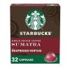 imageStarbucks by Nespresso Vertuo French Roast Dark Roast Coffee 32count Coffee Pods Brews 78 ozSumatra