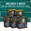 imageStarbucks by Nespresso Vertuo Iced Vanilla 32count Coffee Pods Brews 27 ozEspresso Variety Pack