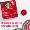 imageStarbucks by Nespresso Vertuo Pike Place Medium Roast Coffee 32count Coffee Pods Brews 78 ozHoliday Blend