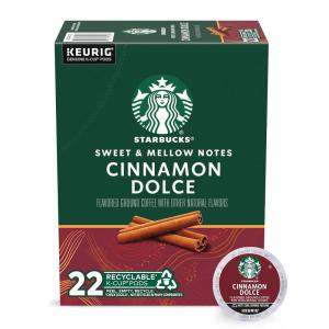 imageStarbucks KCup Coffee PodsStarbucks Blonde Medium ampamp Dark Roast CoffeeVariety Pack for Keurig Brewers100 Arabica1 box 40 pods totalCinnamon Dolce