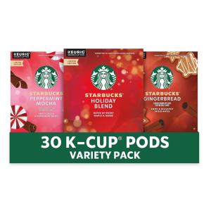 imageStarbucks KCup Coffee PodsStarbucks Blonde Medium ampamp Dark Roast CoffeeVariety Pack for Keurig Brewers100 Arabica1 box 40 pods totalMixed