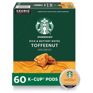 imageStarbucks KCup Coffee PodsStarbucks Blonde Medium ampamp Dark Roast CoffeeVariety Pack for Keurig Brewers100 Arabica1 box 40 pods totalToffeenut