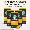 imageStarbucks by Nespresso Original Line Blonde Roast Espresso 50count Espresso Pods