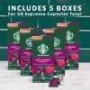 imageStarbucks by Nespresso Original Line Intense Variety Pack 50count Espresso PodsCaffe Verona