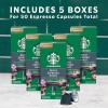 imageStarbucks by Nespresso Original Line Intense Variety Pack 50count Espresso PodsDecaf Espresso
