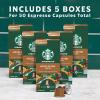 imageStarbucks by Nespresso Original Line Pike Place Medium Roast Coffee 50count Espresso PodsHouse Blend
