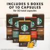 imageStarbucks by Nespresso Original Line Pike Place Medium Roast Coffee 50count Espresso PodsMild Variety Pack