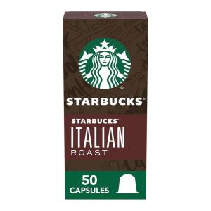 imageStarbucks by Nespresso Original Line Intense Variety Pack 50count Espresso PodsItalian Blend