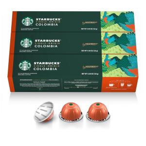 image:imageStarbucks by Nespresso Vertuo Veranda Blend Blonde Roast Coffee 30count Coffee Pods Brews 78 ozColombia Roast